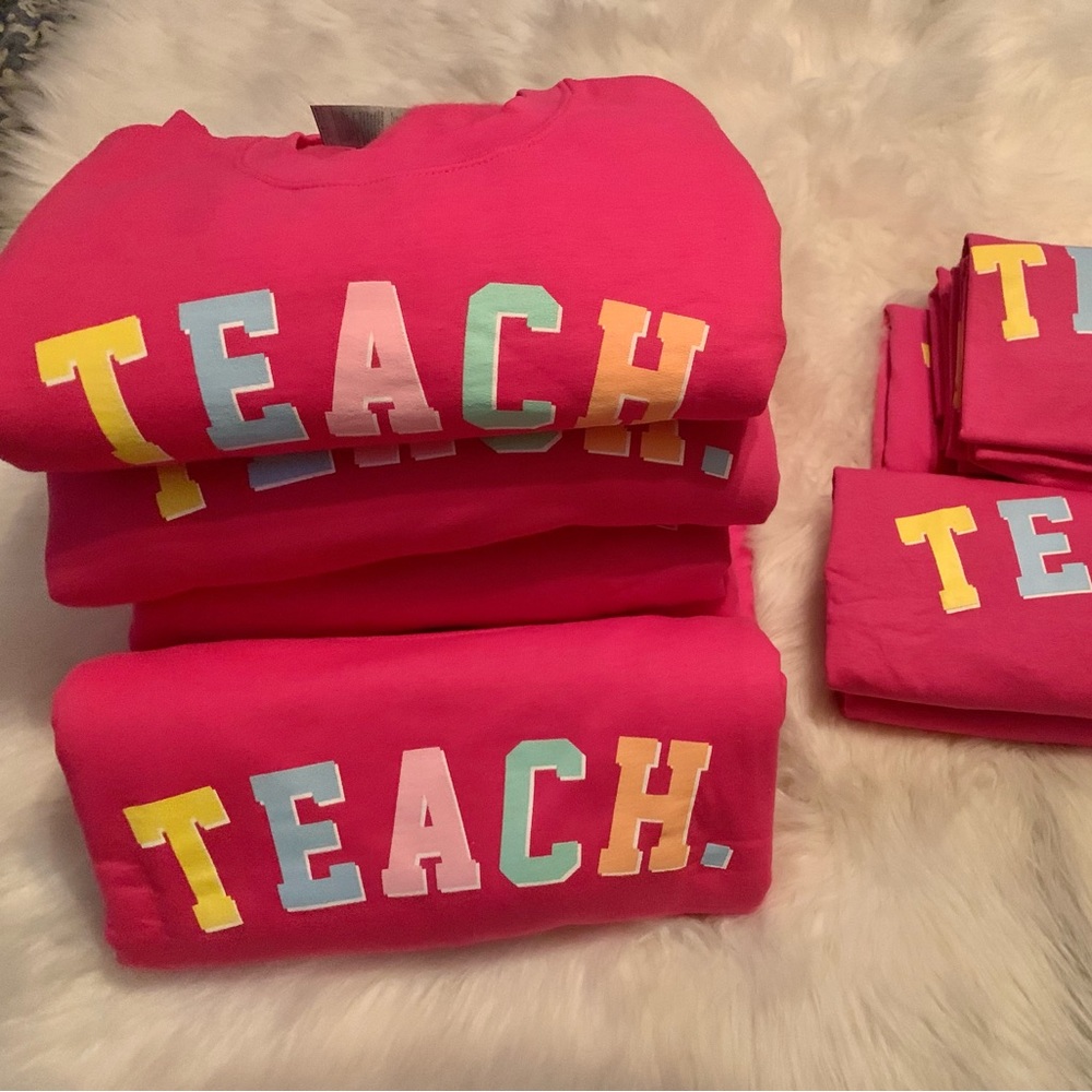 Teach sweater